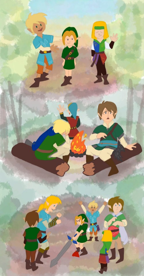 The Littles Return To Camp