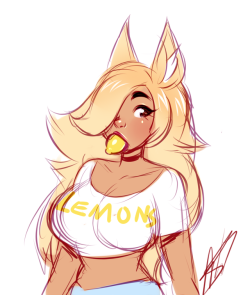 audiovideomeow:lemonade likes lemons.