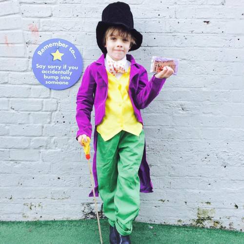 Willy Wonka  I didn&rsquo;t make the costume but I am really proud of Odin and my collaboration 