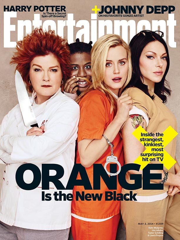 The ladies of Litchfield are back! Get a sneak peek at season 2 of Orange Is the New Black in this week’s issue.
Photo credit: Ruven Afanador for EW.
