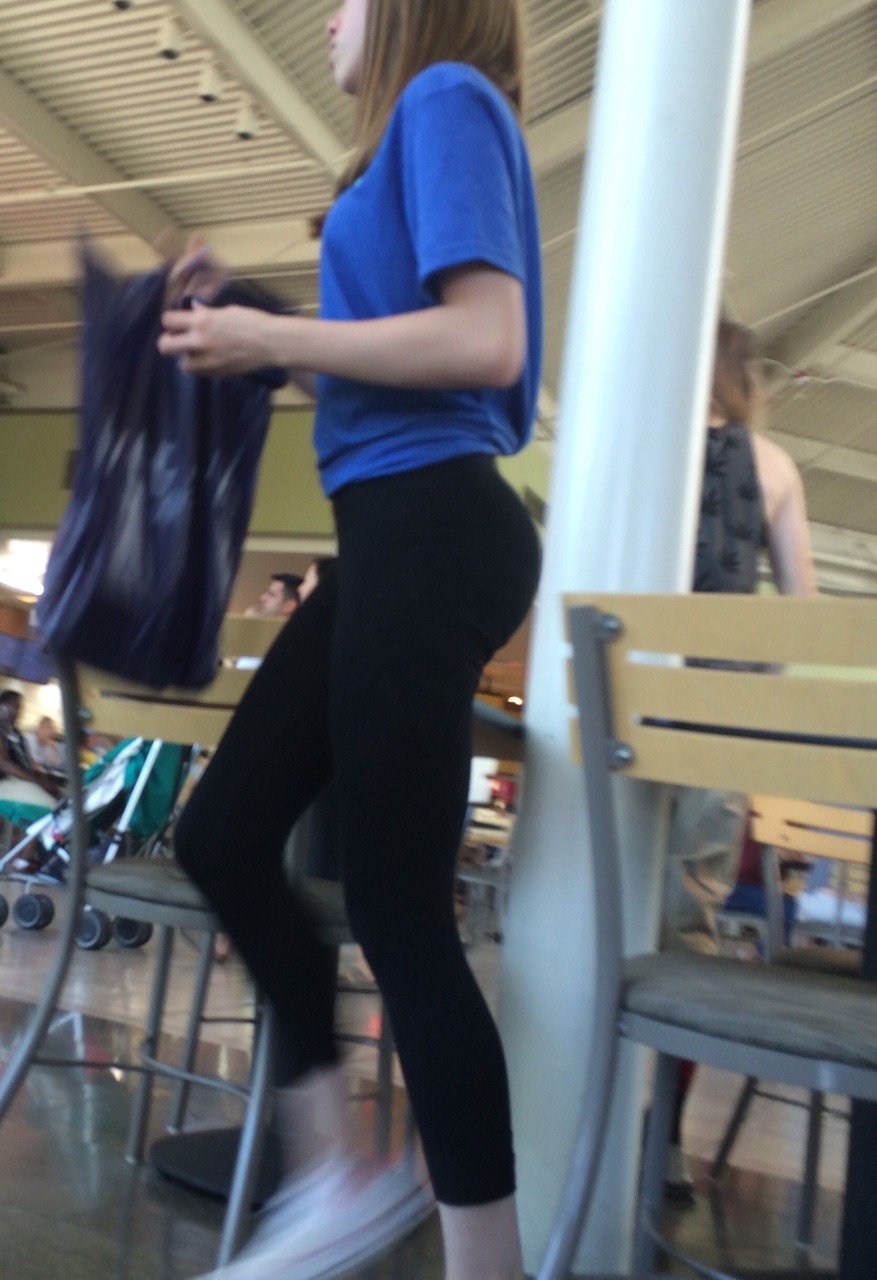 illegalanal:  Young yoga pants ass