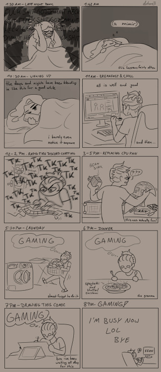 wanted to do a hourly comic for some time, never got around to actually do it. anyway bye guys im ga