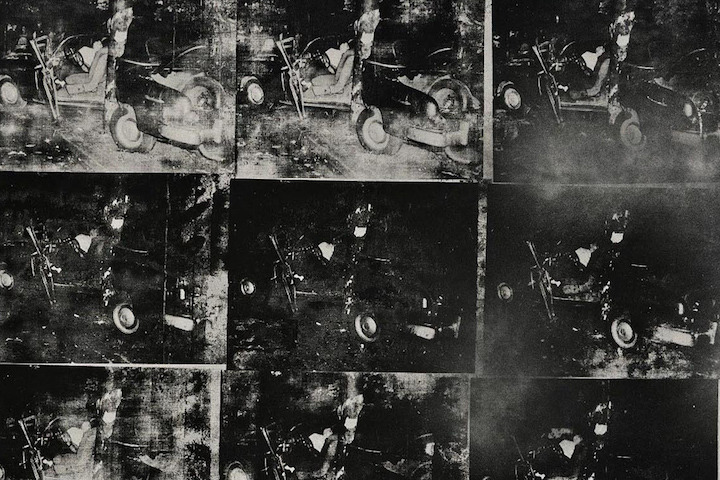 paonmagazine:  Silver Car Crash, Andy Warhol 1973See Andy Warhol’s most expensive
