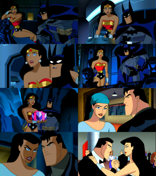 the-fandom-guy:Justice League/Unlimited – Batman and Wonder Woman MomentsBruce: “Diana’s a remarkabl