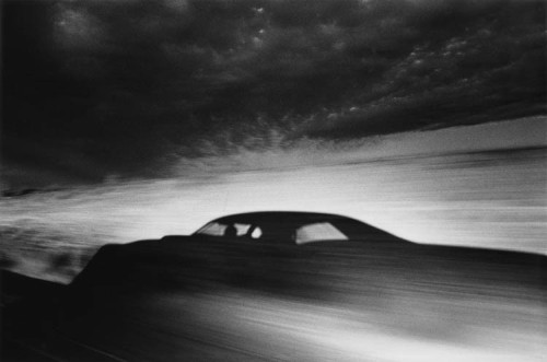 the-night-picture-collector:Ikko Narahara, Shadow of a Car Driving Trough Desert, Arizona, 1971