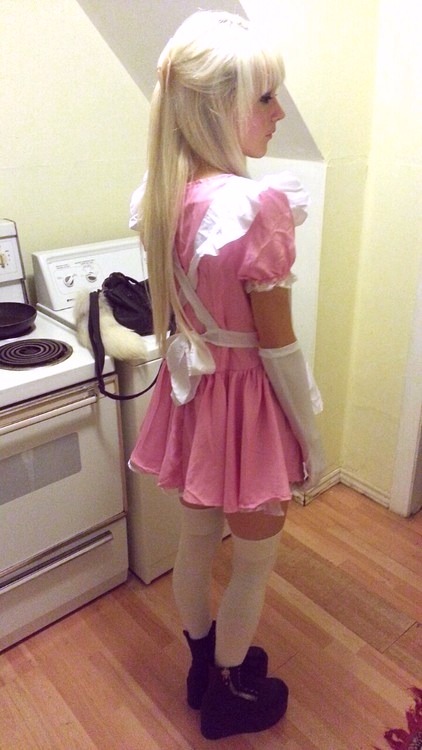 trashylittlefuck:  so I’m not sure exactly what I was for Halloween but it was cute af and I wanna dress like this everday