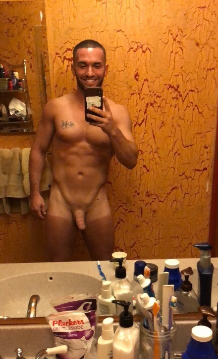 letsseewhatyougotbruh:  Jacob 👀 Look at that boy! Built head to toe and that perky cut dick 🍆😛 Someone will have quite a catch some day when they reel this one in…