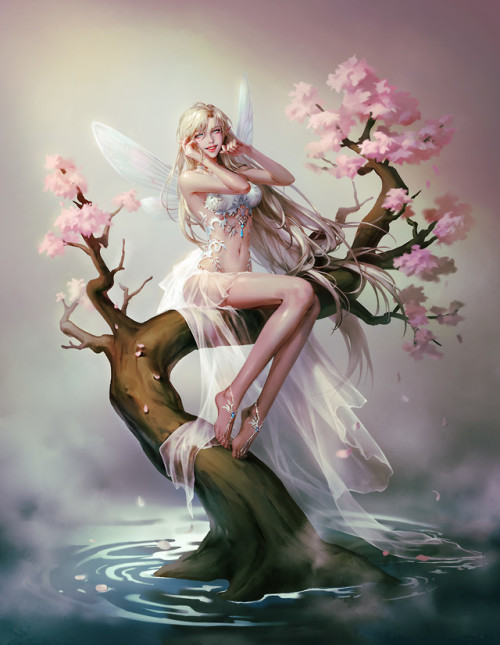 fairy/personal work moge - https://www.artstation.com/artwork/8llQon