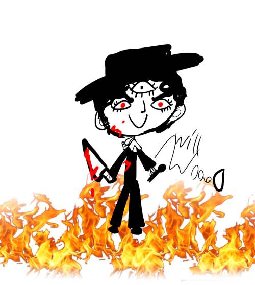 My Friend In Discord Drew This Funny Will Wood. We Call Him WiLL WoooD.