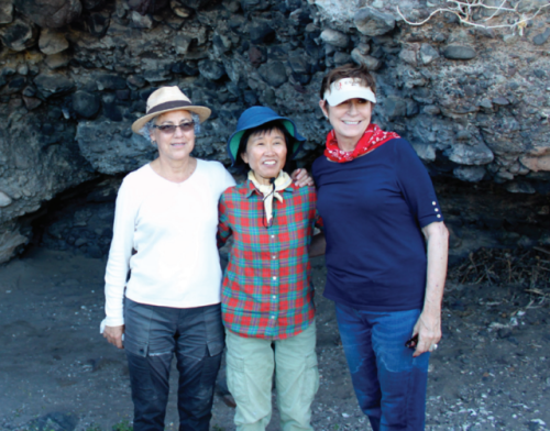 Harumi Fujita (b. 1954, pictured center) is a Japanese archaeologist who specializes in the paleolit