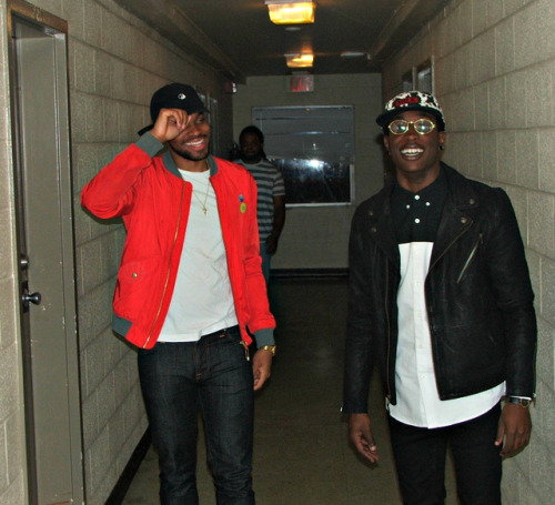 blackfashion:  Malcolm Sinclair, Detroit, MI Intstagram - Onlybuilt_for_pxnkbandanas Dre - Los Angeles, CA Paine College