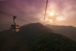 sickpage:  Cablecar to Lantau Island, 2012Pete