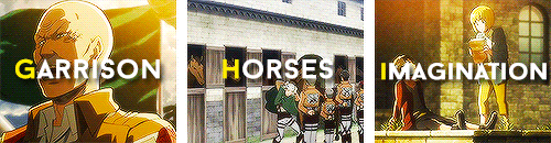 thuglevi:Shingeki no Kyojin - Alphabet (inspired by)