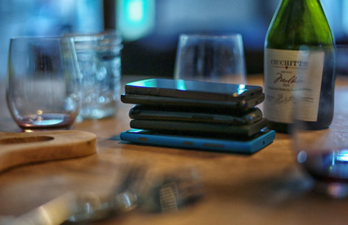 Step away from your gadgets!
Two years ago, when the iPhone and iPad were spiking in popularity, when I dined with other technology bloggers and reporters we enthusiastically passed our phones around the table, showing off the latest app or funny...