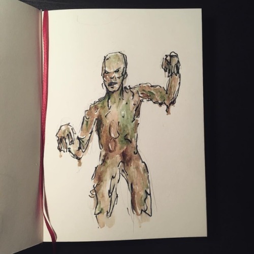 #302 #muddy #inktober #23 #inktober2018 #ink #pencil #pen #muji #aquarelle #doodle #sketch #sketchbook