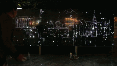 cosascool:  Water Light Graffiti by Antonin Fourneau.  video