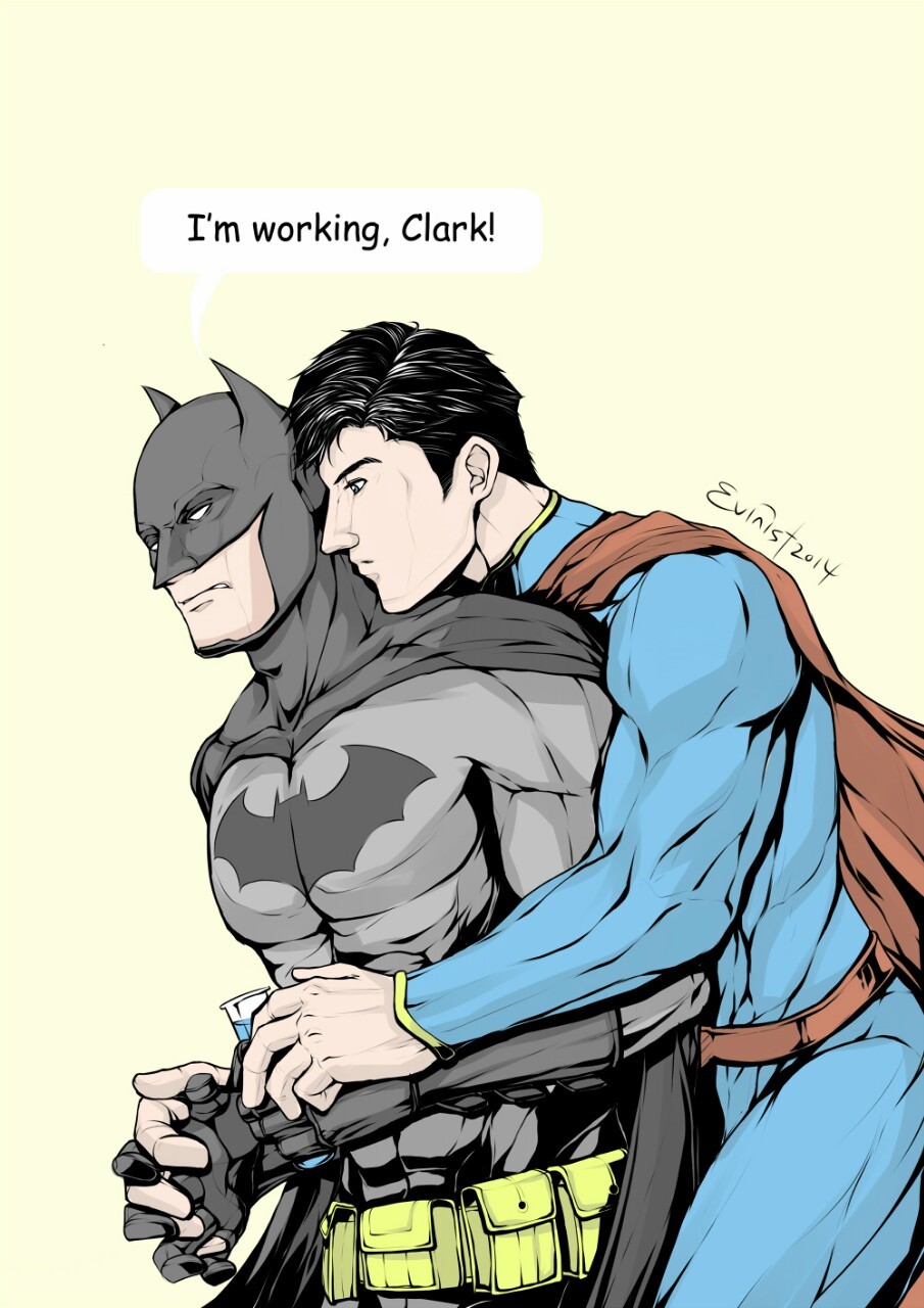 superheromen:  Gay Bats and Superman Like. Follow at: http://superheromen.tumblr.com