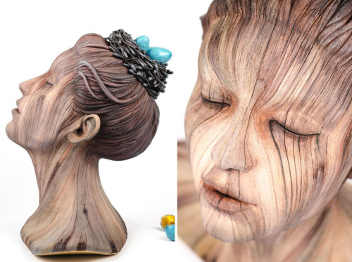 tobeywankenobi:sffan:culturenlifestyle:Impressive Ceramic Sculptures by Christopher David White Look