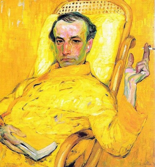 The Yellow Scale (1907) by Franz Kupka (Czech, 1871-1957). 