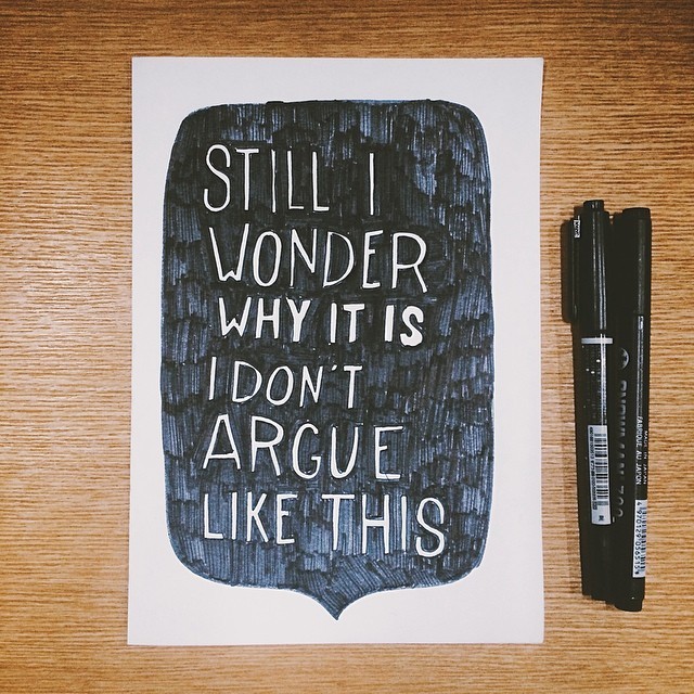 One of forever favorites song, Like A Star by Corinne Bailey Rae. | #doodle #typography #lettering #drawinglyric