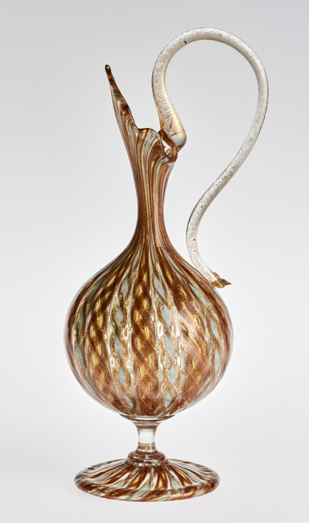 Antonio Salvati, 1870. Aventurine glass, hand blown. Venice,…