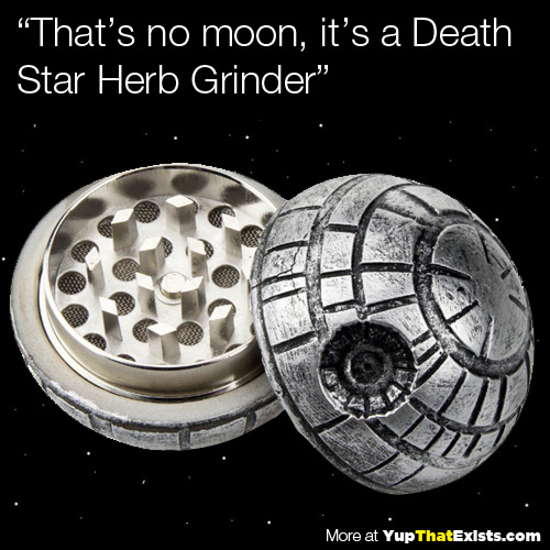 yup-that-exists: Death Star Herb Grinder Get one here –&gt; https://goo.gl/Qq07TK