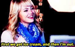 stonefieldofdreams:  Emma: My favorite scene is [Peter and Gwen] reuniting after