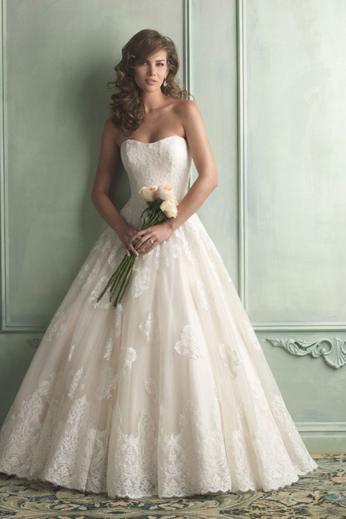 applique skirt 2014 a-line embellished wedding dress