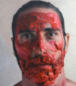 gaksdesigns:  Self-portraits by Hyper-realist painter Eloy Morales 