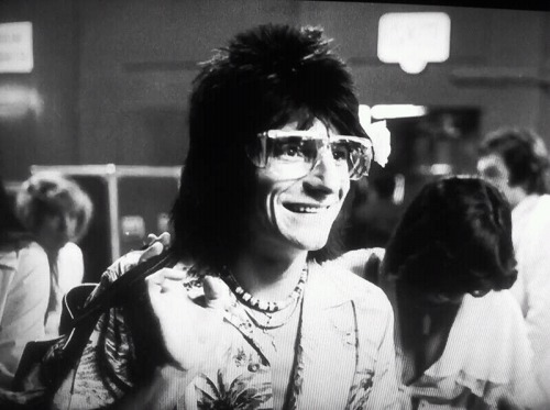 spacebass01: Ronnie Wood in the Stones c.1975 