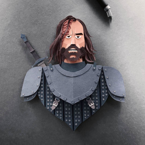 Porn pixalry: Game of Thrones Papercuts - Created photos