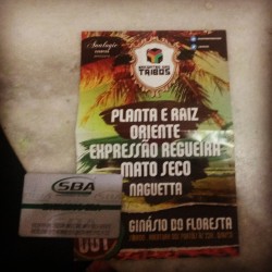 Obrigado Jah por mais uma Reggueira para alegrar nossa noite #NinguemDorme #EncontroDasTribos #PlantaeRaiz  #MatoSeco