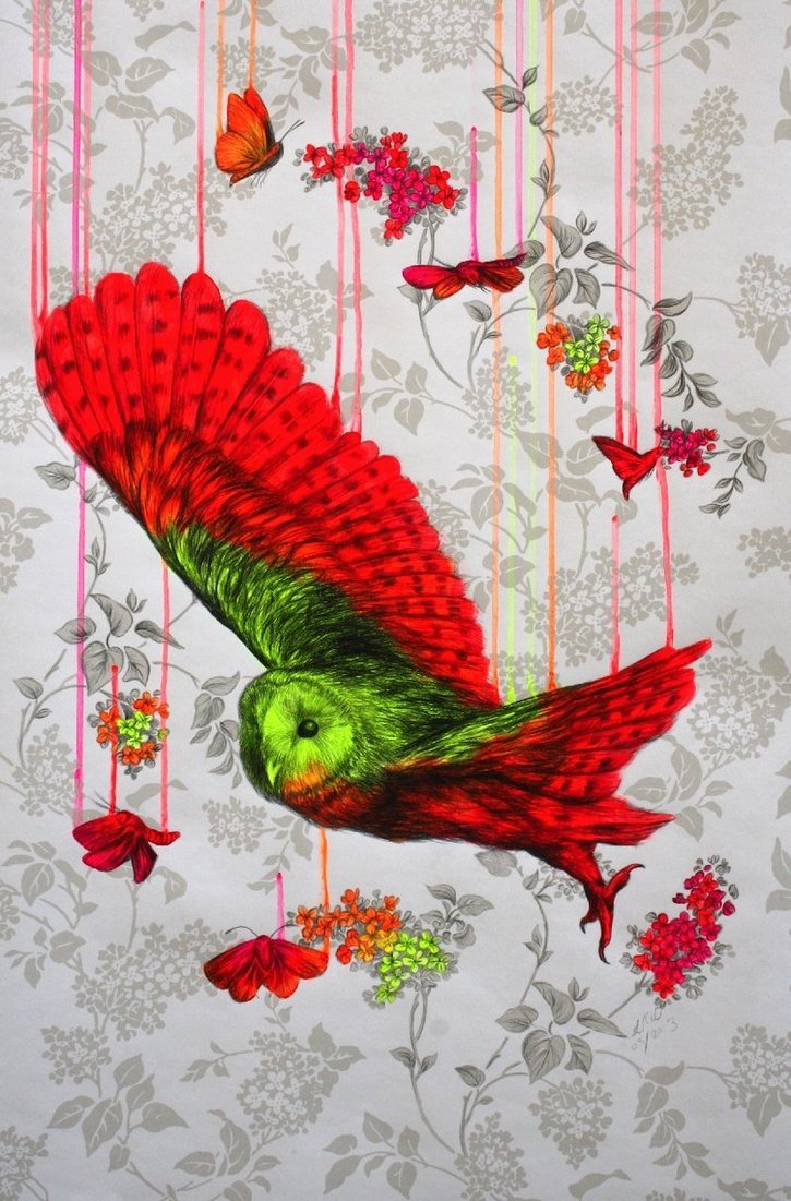 lohrien:  Illustratios by Louise McNaught tumblr l dA