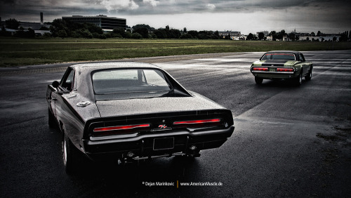 Charger + Cougar by Dejan Marinkovic. (par AmericanMuscle.de)