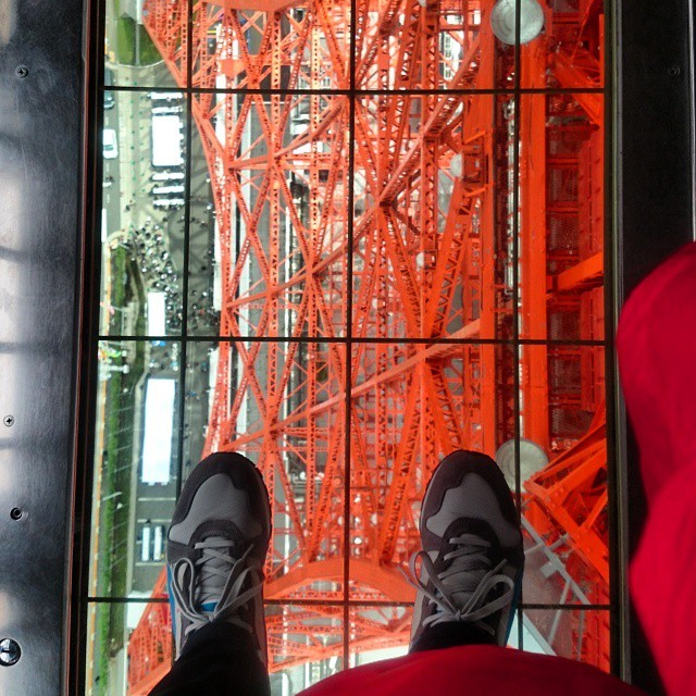 150m from ground&hellip; #Tokyo #Tower #travel 🇯🇵 #architecture  (at 東京