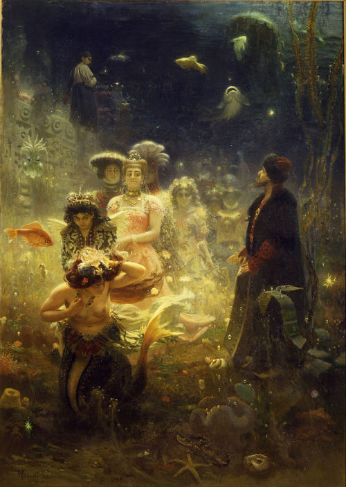 Ilya Repin - Sadko in the Underwater Kingdom