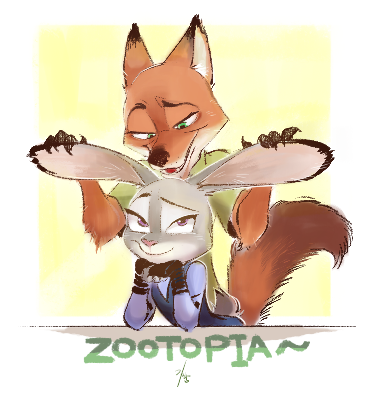 3ganym:zootopia  개봉해서 봣는데 너무너무너무 예쁘다… 닉이랑
