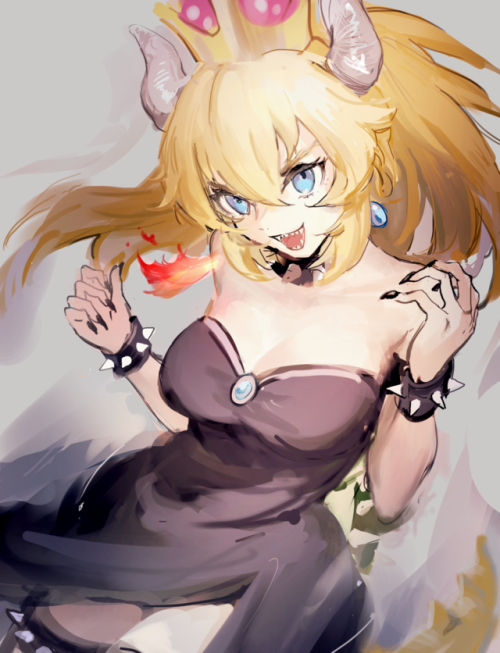 nonomononano: bowsette and boosette!