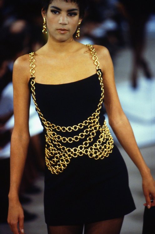 the original supermodels — Donna Karan - Spring 1995 RTW