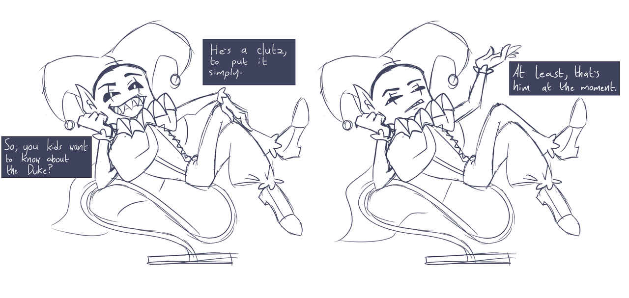 deltakaard: jitterworm:   pixfurda: Really sketchy self indulgent headcanon thing.
