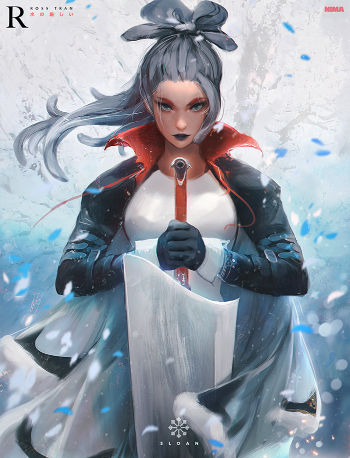 rossdraws:  Excited to reveal Sloan, a new character from the Nima Universe! I started