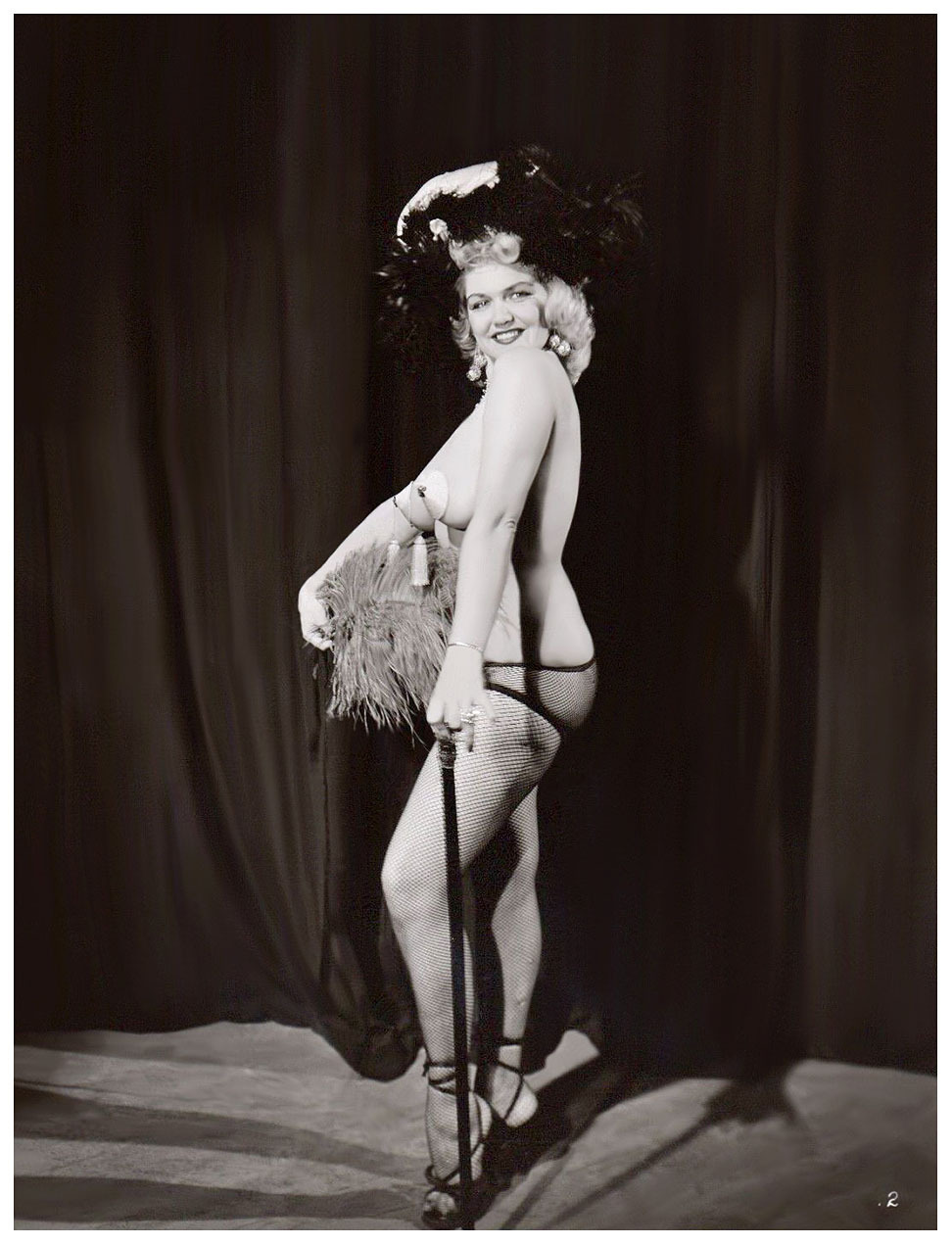 Jennie Lee              aka. “The Bazoom Girl”..Appearing in a publicity