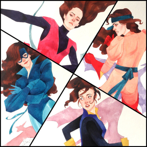 kevinwada:Kitty Pryde Series 2!I’m trying a new thing - and do let me know if it’s to your liking - 