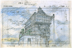 ghibli-collector: Hayao Miyazaki’s Spirited Away Layouts Animated