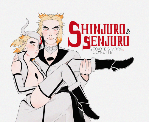 Shinjuro and Coyote Starrk share the same Seiyuu so this happened ahahaAHAHAno regreTSBleach was my 