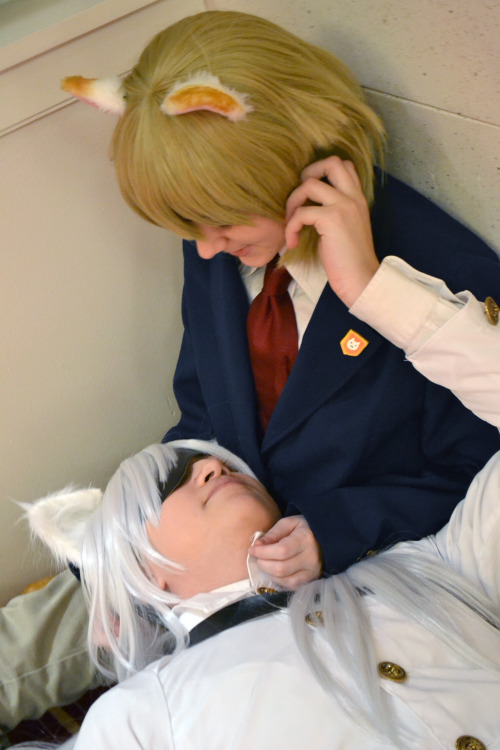 Gakuen Lamento at Katsucon 20!Konoe / Rai 