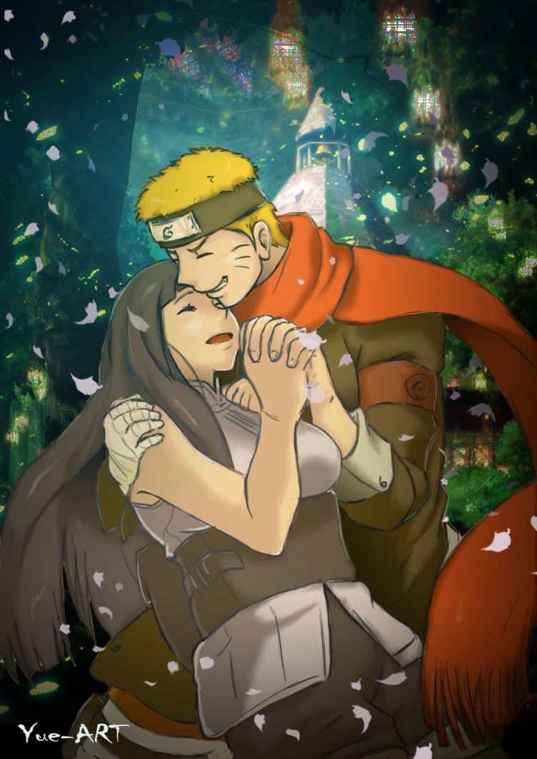 killlevesque:  Naruhina fan art!!!! 😄😄😄😄    Source: http://yue-art.deviantart.com/