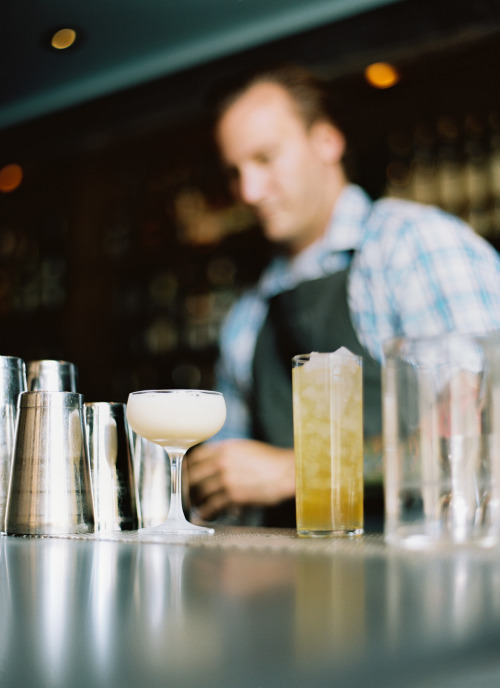 cindyloughridge:  trick dog bar | sf cocktails: mission dolores + dragon gate Contax 645 | Kodak Portra 400 