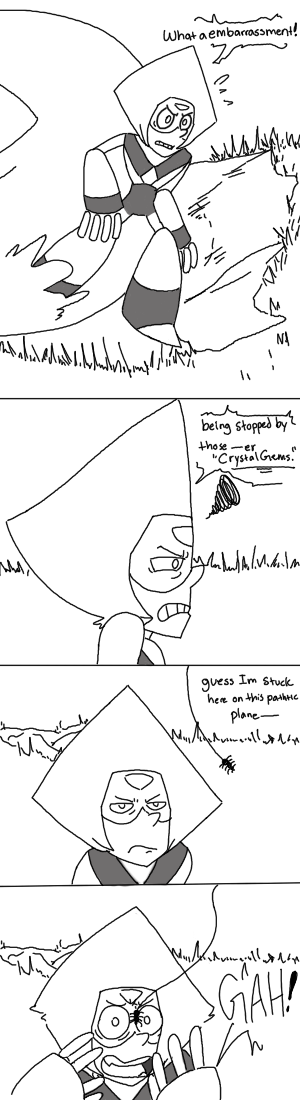 Being stuck on earth must suck for Peridot. or there’s the alternitive