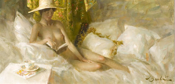 artbeautypaintings:Lazy afternoon - Joe Bowler